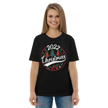 Load image into Gallery viewer, Matching Christmas Crew 2022 Unisex organic cotton t-shirt