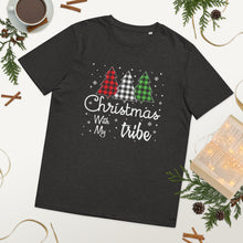 Load image into Gallery viewer, Christmas Tribe Vibes Organic Cotton Tee