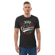 Load image into Gallery viewer, Matching Christmas Crew 2022 Unisex organic cotton t-shirt