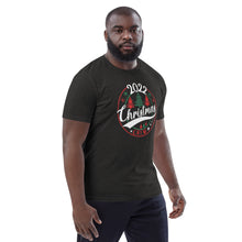 Load image into Gallery viewer, Matching Christmas Crew 2022 Unisex organic cotton t-shirt