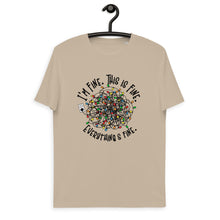 Load image into Gallery viewer, Christmas Lights organic cotton t-shirt