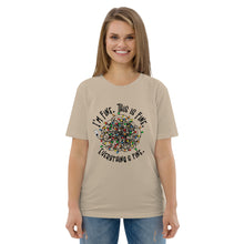 Load image into Gallery viewer, Christmas Lights organic cotton t-shirt