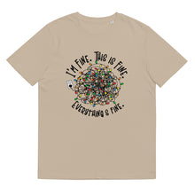 Load image into Gallery viewer, Christmas Lights organic cotton t-shirt
