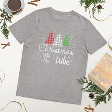 Load image into Gallery viewer, Christmas Tribe Vibes Organic Cotton Tee