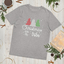 Load image into Gallery viewer, Christmas Tribe Vibes Organic Cotton Tee