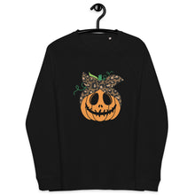 Load image into Gallery viewer, Pumpkin organic raglan sweatshirt