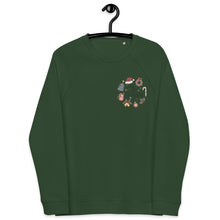 Load image into Gallery viewer, Tis The Season organic raglan sweatshirt