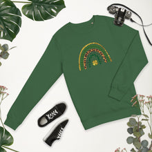 Load image into Gallery viewer, St Patrick’s Day Rainbow organic sweatshirt