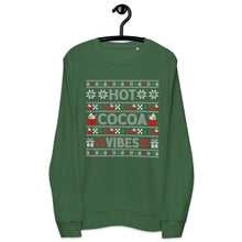 Load image into Gallery viewer, Hot Cocoa Vibes organic sweatshirt