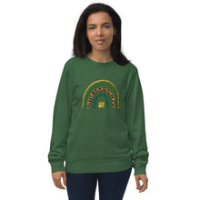 Load image into Gallery viewer, St Patrick’s Day Rainbow organic sweatshirt