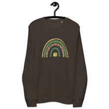 Load image into Gallery viewer, St Patrick’s Day Rainbow organic sweatshirt