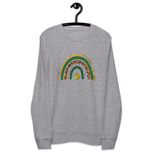 Load image into Gallery viewer, St Patrick’s Day Rainbow organic sweatshirt