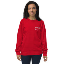 Load image into Gallery viewer, Merry + Bright organic sweatshirt