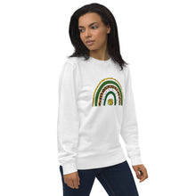Load image into Gallery viewer, St Patrick’s Day Rainbow organic sweatshirt