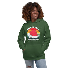 Load image into Gallery viewer, North Pole University Unisex Hoodie