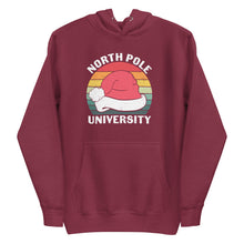 Load image into Gallery viewer, North Pole University Unisex Hoodie