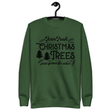 Load image into Gallery viewer, Fresh Farm Tree Premium Holiday Sweatshirt