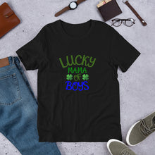 Load image into Gallery viewer, Lucky MaMa of Boys Short-Sleeve Unisex T-Shirt