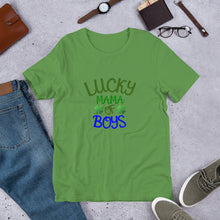 Load image into Gallery viewer, Lucky MaMa of Boys Short-Sleeve Unisex T-Shirt
