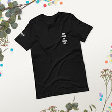 Load image into Gallery viewer, Mom behind the Camera t-shirt ( Side right decal Momager)