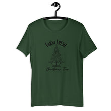 Load image into Gallery viewer, Fresh Farm Christmas Tree Short-Sleeve Unisex T-Shirt