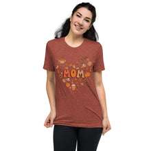 Load image into Gallery viewer, Mom Heart Thanksgiving Short sleeve t-shirt