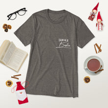 Load image into Gallery viewer, Santa’s Bestie Short sleeve t-shirt