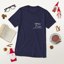 Load image into Gallery viewer, Santa’s Bestie Short sleeve t-shirt