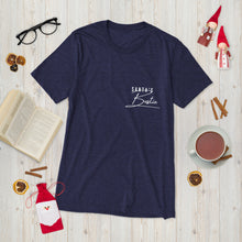 Load image into Gallery viewer, Santa’s Bestie Short sleeve t-shirt