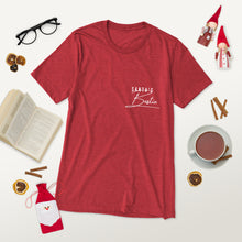 Load image into Gallery viewer, Santa’s Bestie Short sleeve t-shirt