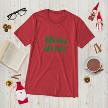 Load image into Gallery viewer, BE Merry Short sleeve Tee
