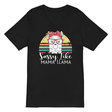 Load image into Gallery viewer, Sassy MaMa Short Sleeve V-Neck T-Shirt