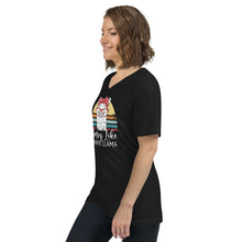 Load image into Gallery viewer, Sassy MaMa Short Sleeve V-Neck T-Shirt