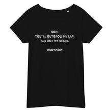 Load image into Gallery viewer, Boy Mom Women’s basic organic t-shirt