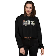 Load image into Gallery viewer, Merry Christmas Crop Hoodie