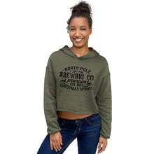 Load image into Gallery viewer, North Pole Brewing Co Crop Hoodie