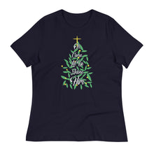Load image into Gallery viewer, Oh Come Let us Adore Him Women's Relaxed Tee