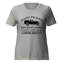 Load image into Gallery viewer, Farm Fresh Pumpkins Women’s relaxed tri-blend t-shirt