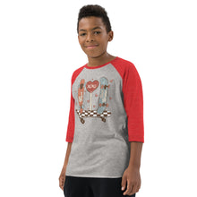 Load image into Gallery viewer, Skate Love Youth baseball shirt