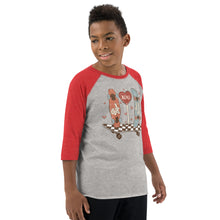 Load image into Gallery viewer, Skate Love Youth baseball shirt