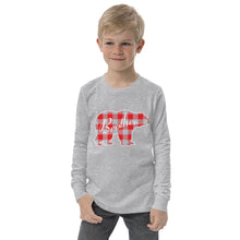 Load image into Gallery viewer, Brother Bear Youth long sleeve Holiday Matching tee