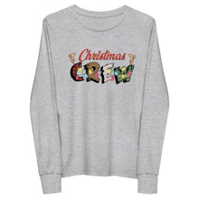 Load image into Gallery viewer, Christmas Crew Youth long sleeve tee