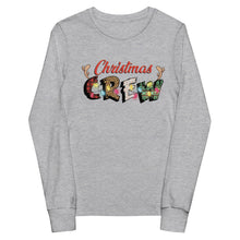 Load image into Gallery viewer, Christmas Crew Youth long sleeve tee