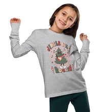 Load image into Gallery viewer, Jungle Bell Rockin Unisex Youth long sleeve tee