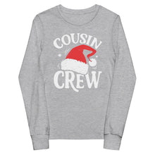 Load image into Gallery viewer, Cousin Crew Holiday Youth long sleeve tee