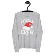 Load image into Gallery viewer, Cousin Crew Holiday Youth long sleeve tee