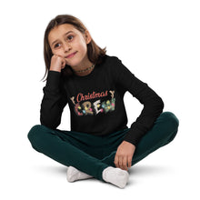 Load image into Gallery viewer, Christmas Crew Youth long sleeve tee