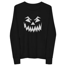 Load image into Gallery viewer, Pumpkin Face Youth long sleeve tee