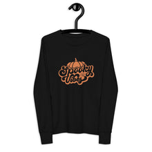 Load image into Gallery viewer, Spooky Vibes long sleeve tee