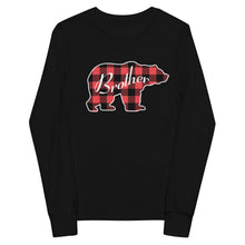 Load image into Gallery viewer, Brother Bear Youth long sleeve Holiday Matching tee